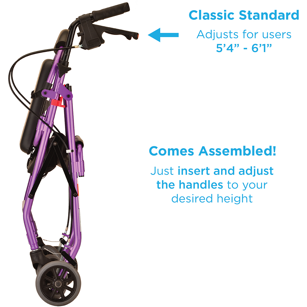 GETGO CLASSIC ROLL WLKR PURPLE